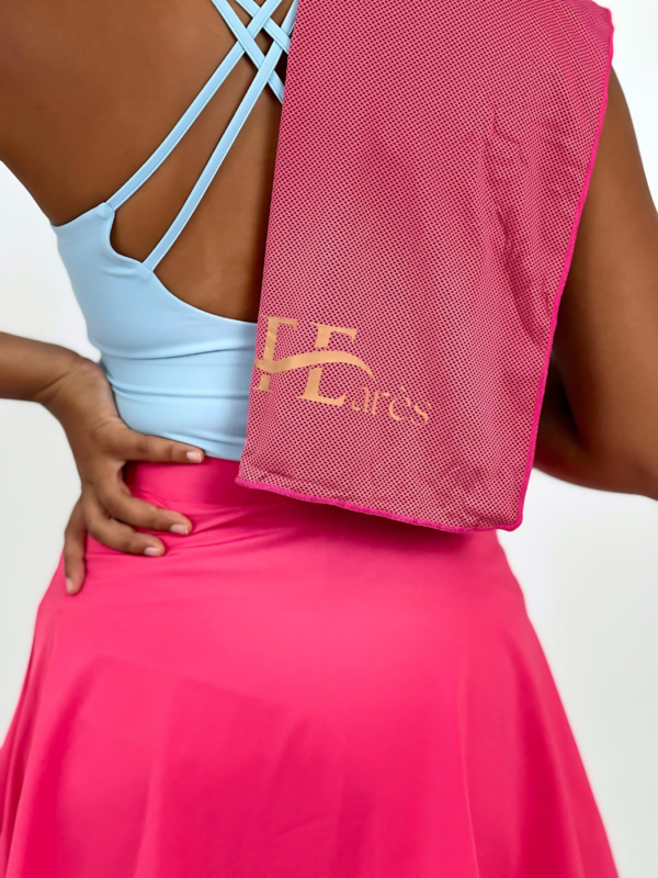 Serviette rafraichissante