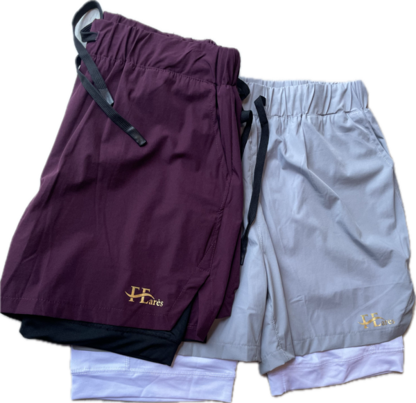 Short de sport avec cycliste intégré