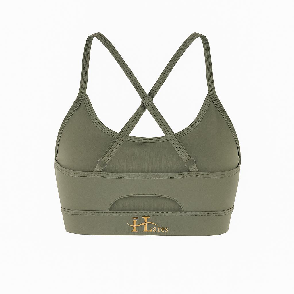 Brassière bretelles croisées ajustables – Image 2