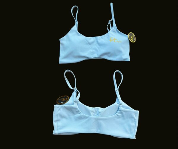 Brassière fines bretelles droites ajustables