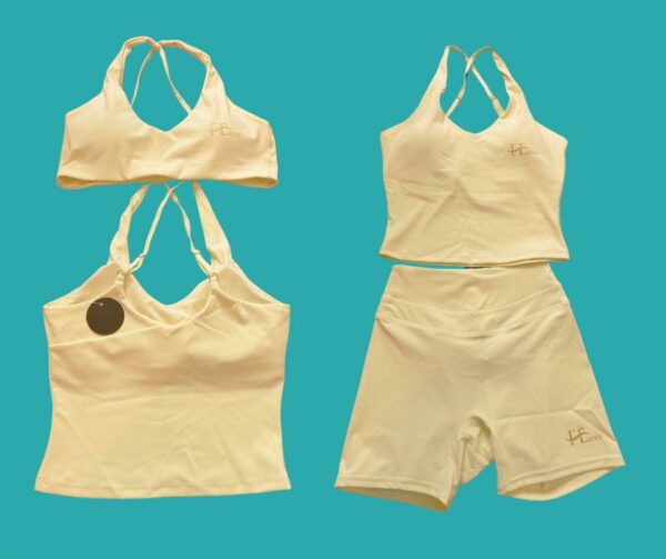 Brassière fines bretelles croisées dos