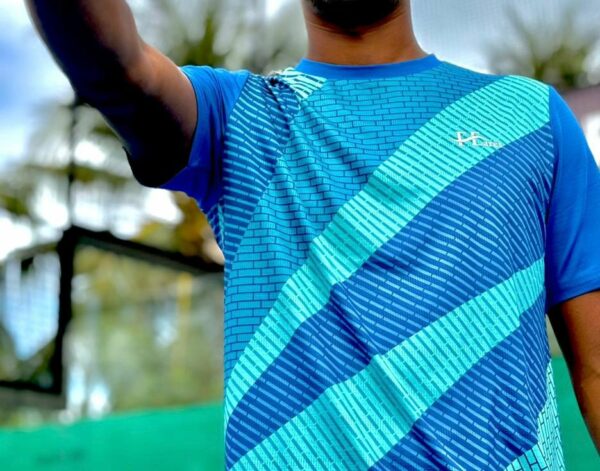 T-shirt Homme – "Poseidon Bleu Impact" – Image 2