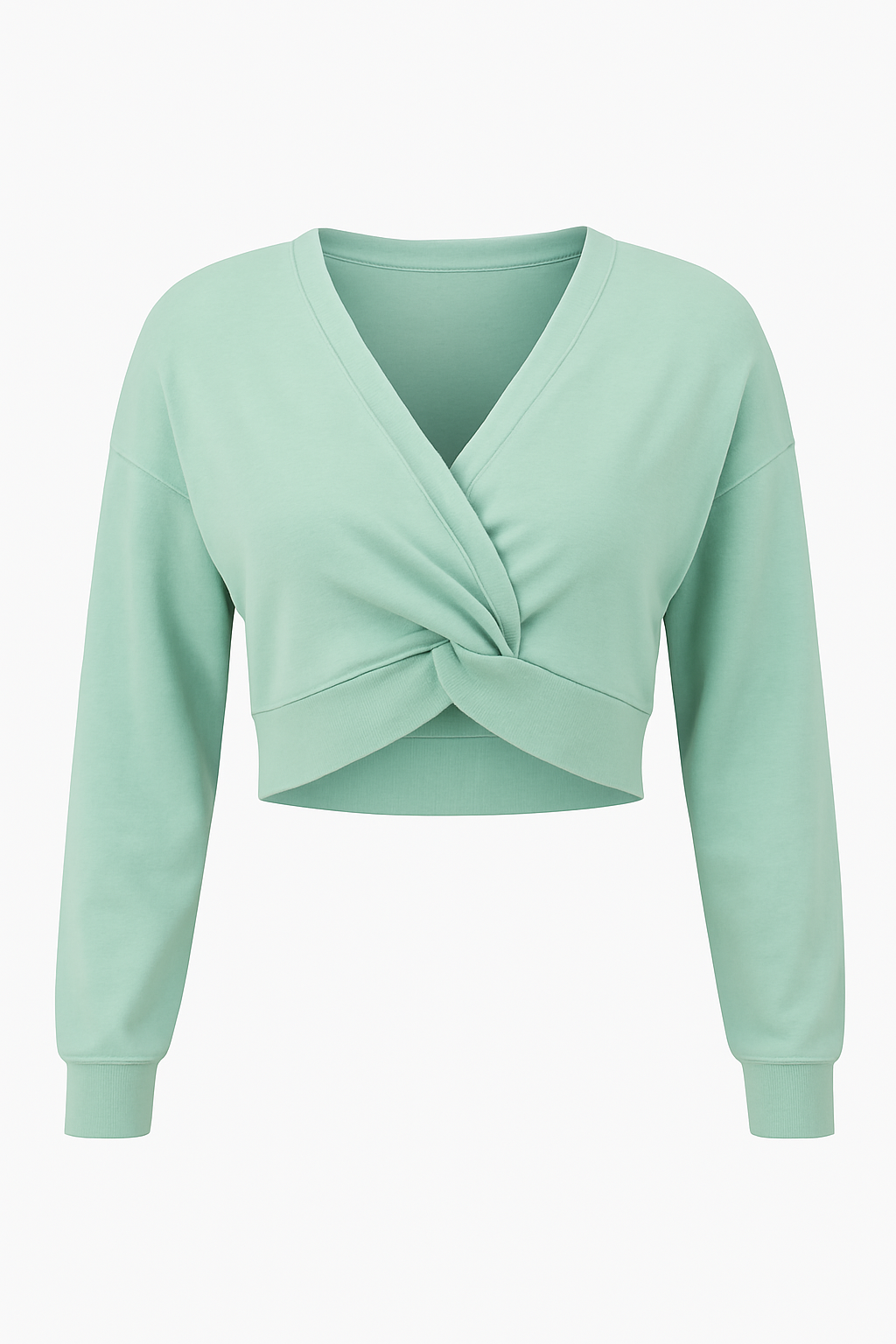 Sweat réversible cropped Harès – Image 2