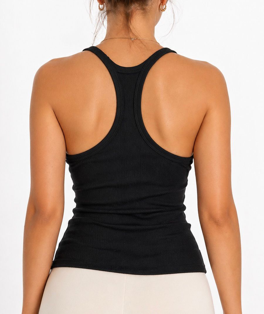 Top de sport dos nageur avec brassière intégrée – Image 2